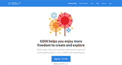Desktop Screenshot of goin.mobi